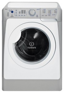 fotoğraf çamaşır makinesi Indesit PWC 7128 S, gözden geçirmek