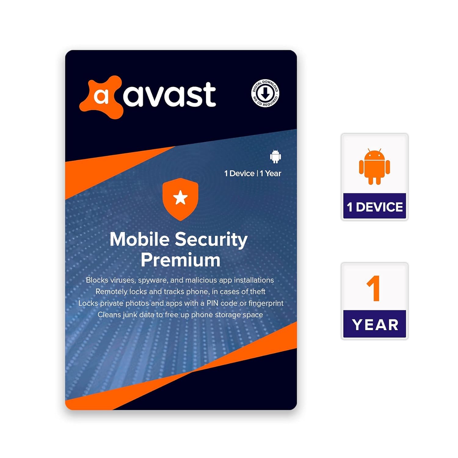 Avast Mobile Security Premium for Android 2024 Key (2 Years / 1 Device) 11.29$