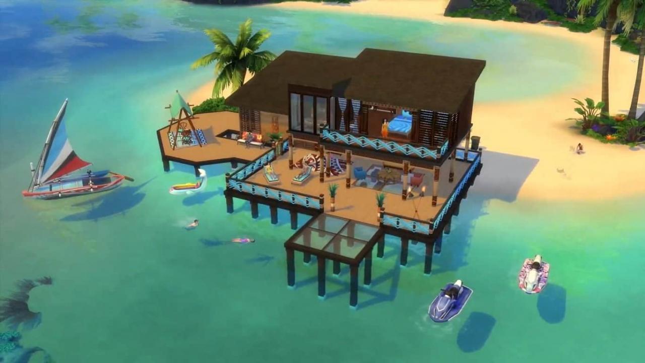 The Sims 4 - Island Living DLC Origin CD Key 16.72$