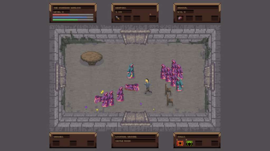 No Turning Back: The Pixel Art Action-Adventure Roguelike Steam CD Key 0.68$