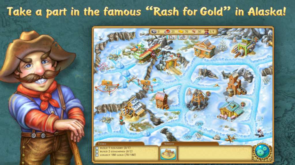 Rush for gold: Alaska Steam CD Key 0.88$