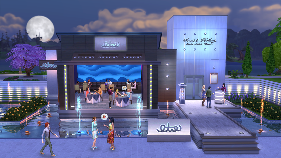 The Sims 4 - Dine Out DLC Origin CD Key 18.53$