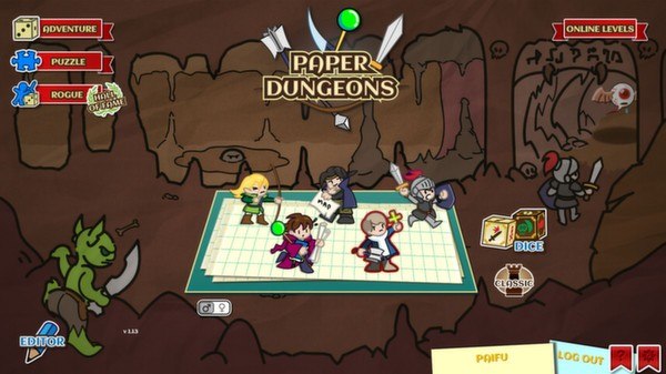 Paper Dungeons Steam CD Key 1.36$