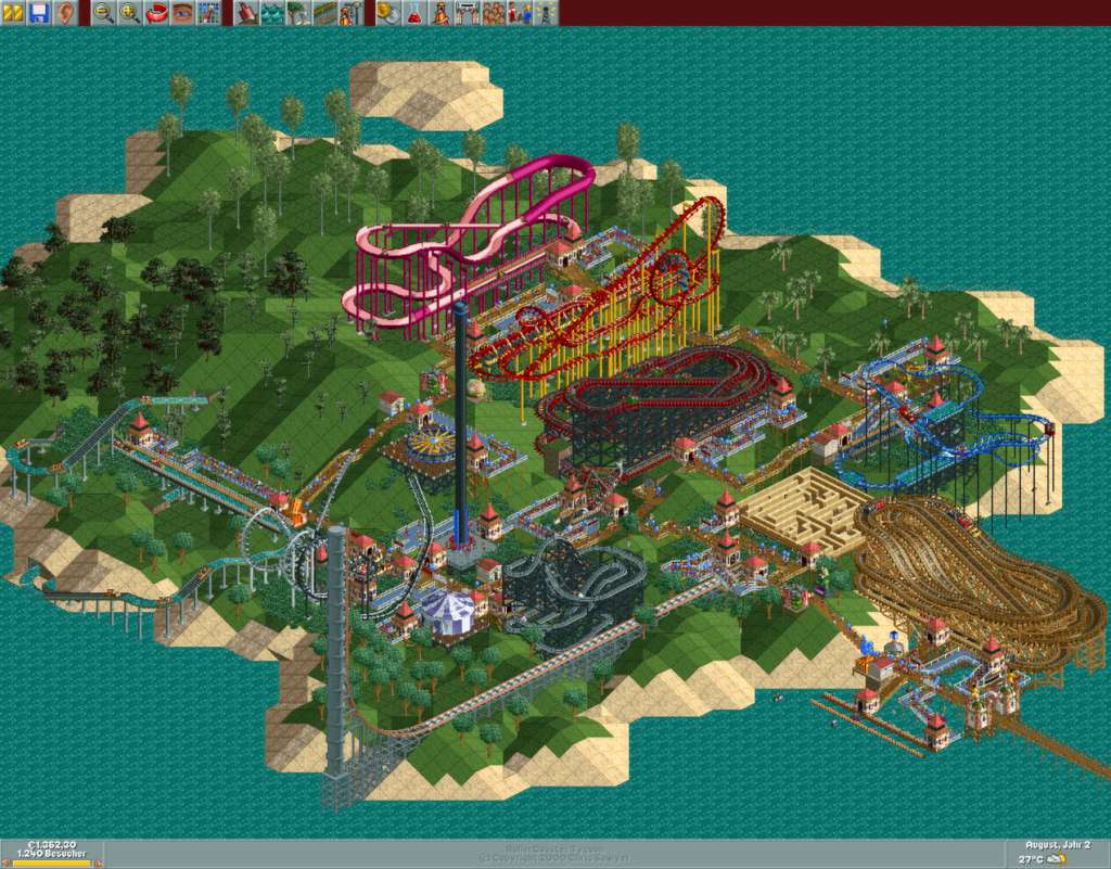 RollerCoaster Tycoon: Deluxe Steam Gift 101.68$