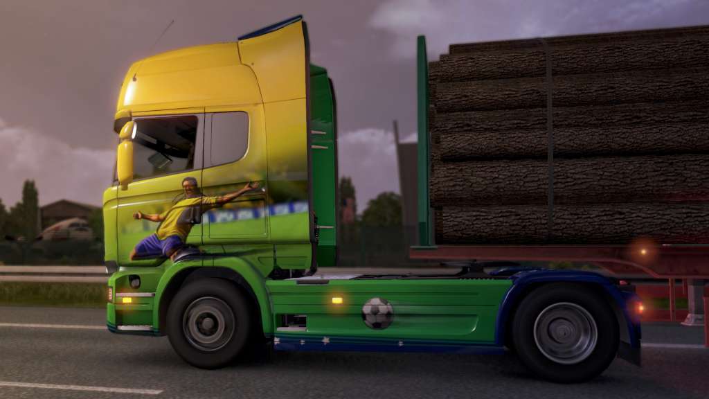 Euro Truck Simulator 2 - Brazilian Paint Jobs Pack DLC EU Steam CD Key 0.96$