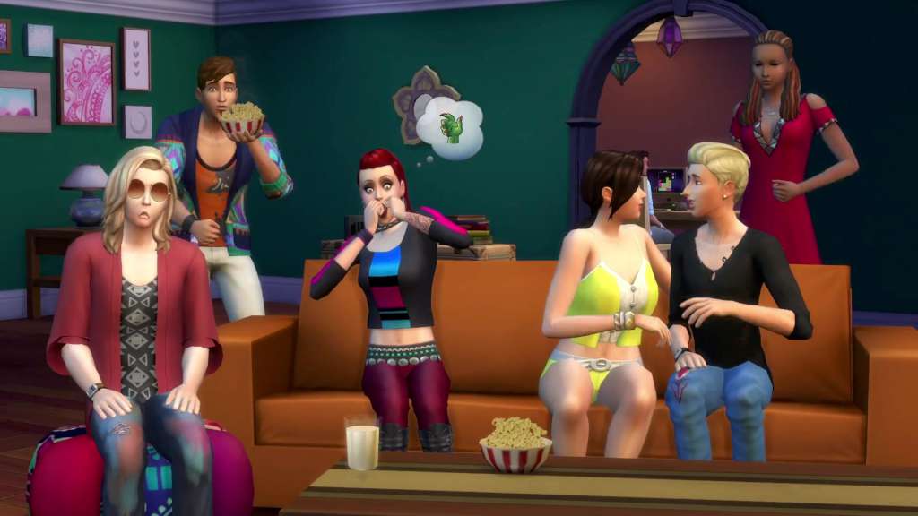 The Sims 4 - Movie Hangout Stuff DLC Origin CD Key 9.37$