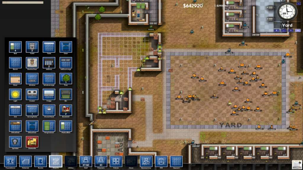 Prison Architect Name in Game Steam Gift 8.08$