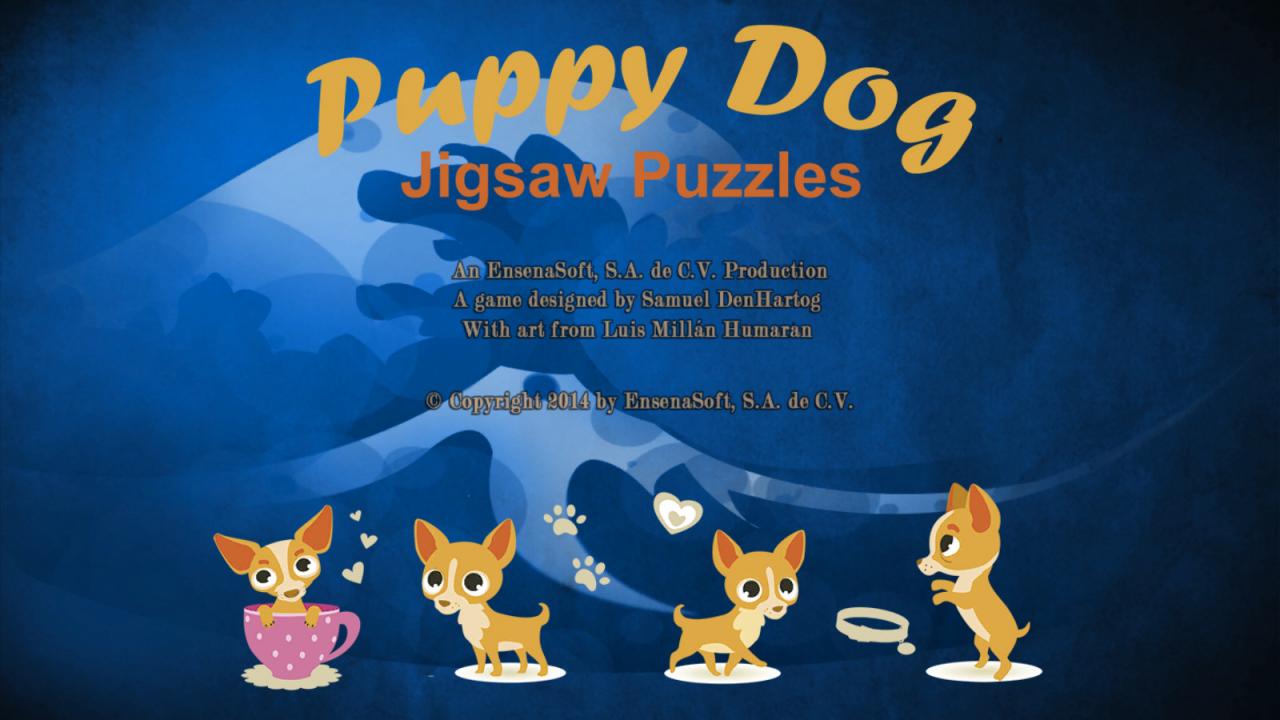 Puppy Dog: Jigsaw Puzzles Steam CD Key 4.16$