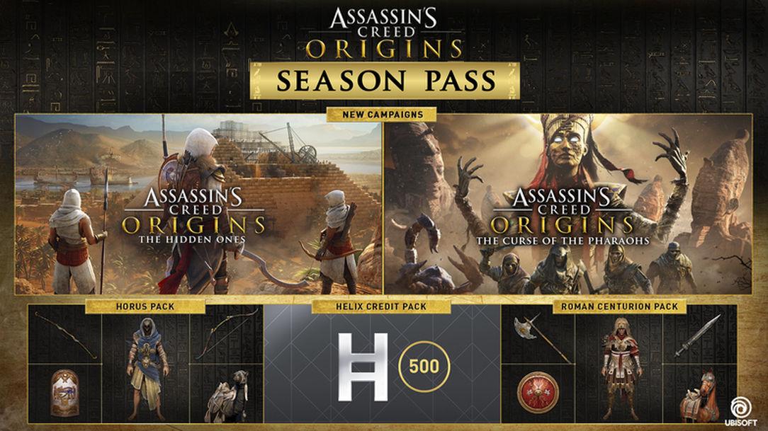 Assassin's Creed: Origins - Season Pass US XBOX One CD Key 11.24$