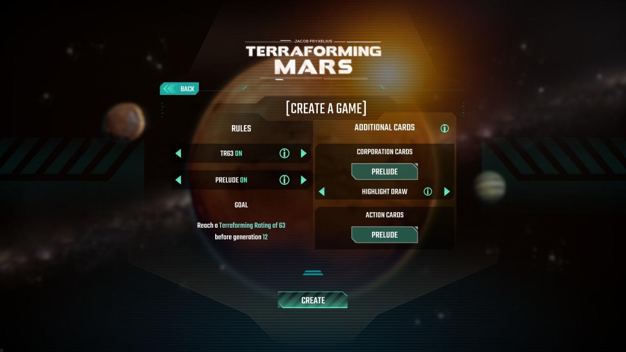 Terraforming Mars - Prelude DLC Steam CD Key 2.54$