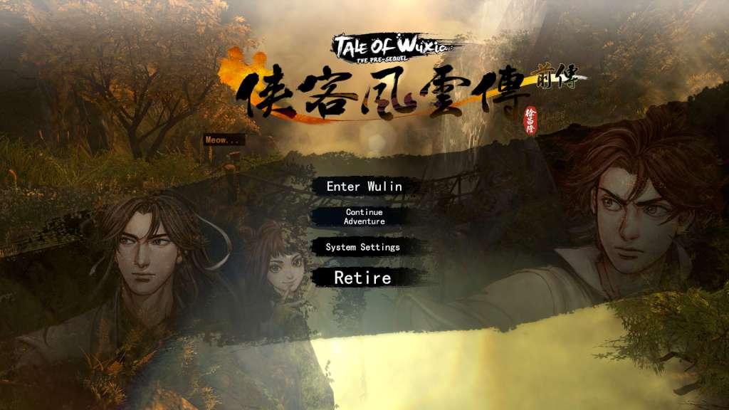 侠客风云传前传(Tale of Wuxia: The Pre-Sequel) Steam CD Key 9.03$