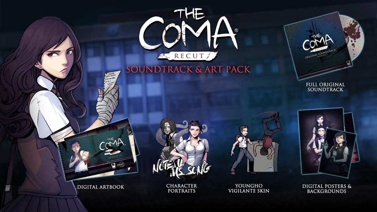 The Coma: Recut - Soundtrack & Art Pack DLC Steam CD Key 1.53$