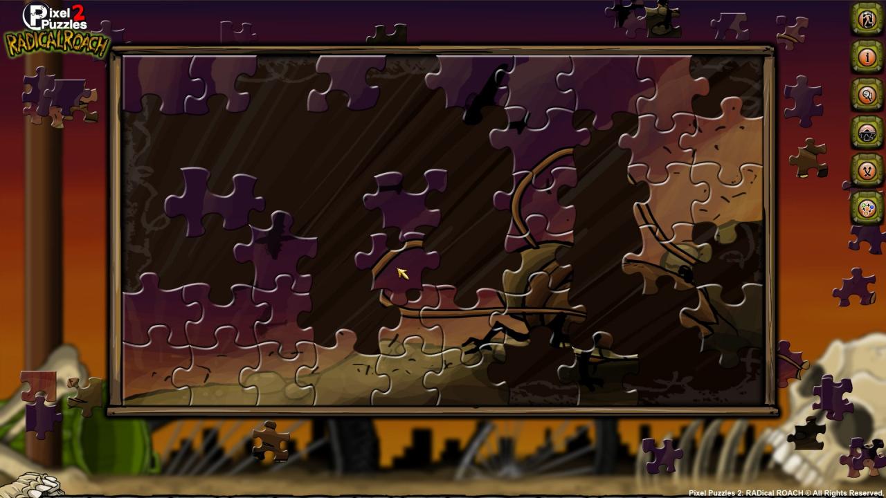 Pixel Puzzles 2: RADical ROACH Steam CD Key 0.5$