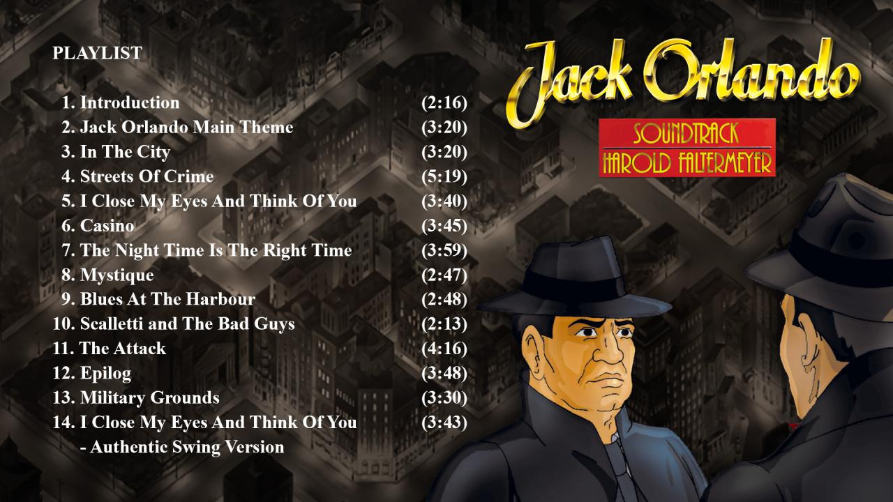 Jack Orlando - Soundtrack DLC Steam CD Key 1.13$
