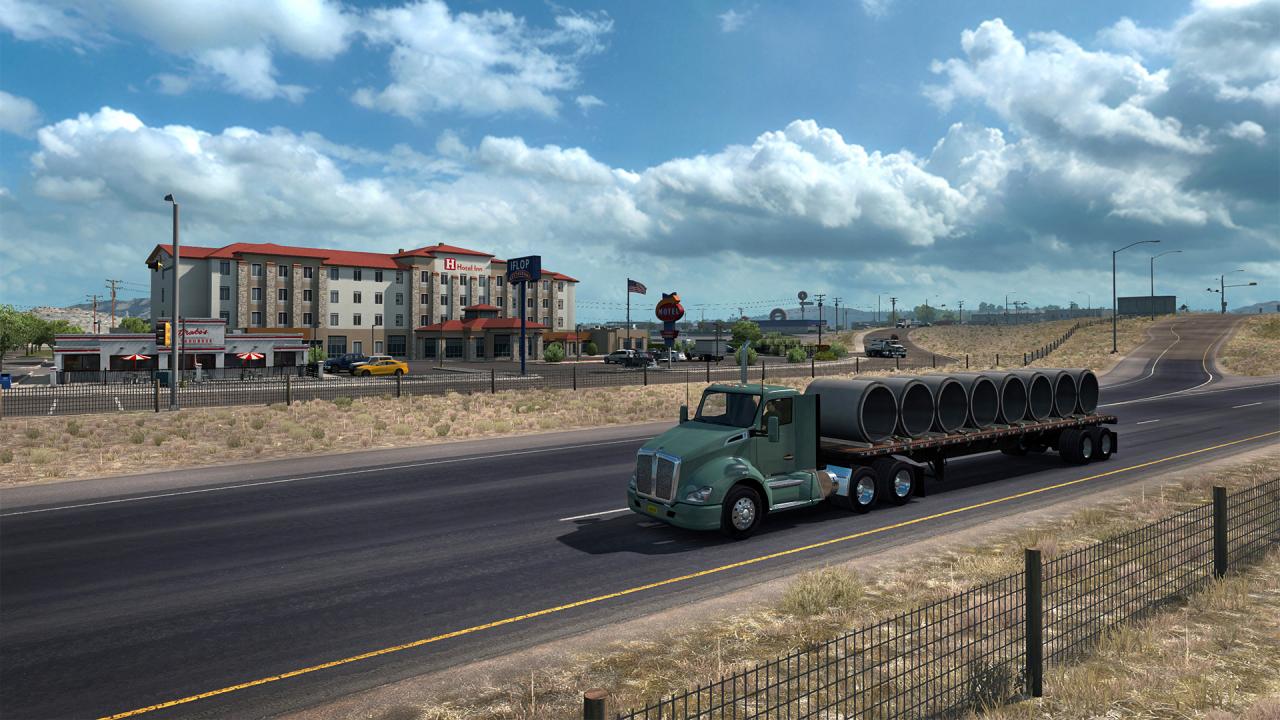 American Truck Simulator - New Mexico DLC EU Steam CD Key 3.23$