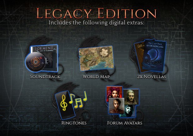 Torment: Tides of Numenera - Legacy Edition Upgrade DLC Steam CD Key 32.76$