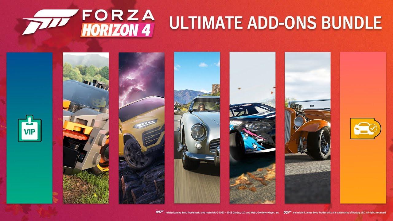 Forza Horizon 4 - Ultimate Add-Ons Bundle DLC EU XBOX One / Windows 10 CD Key 39.85$
