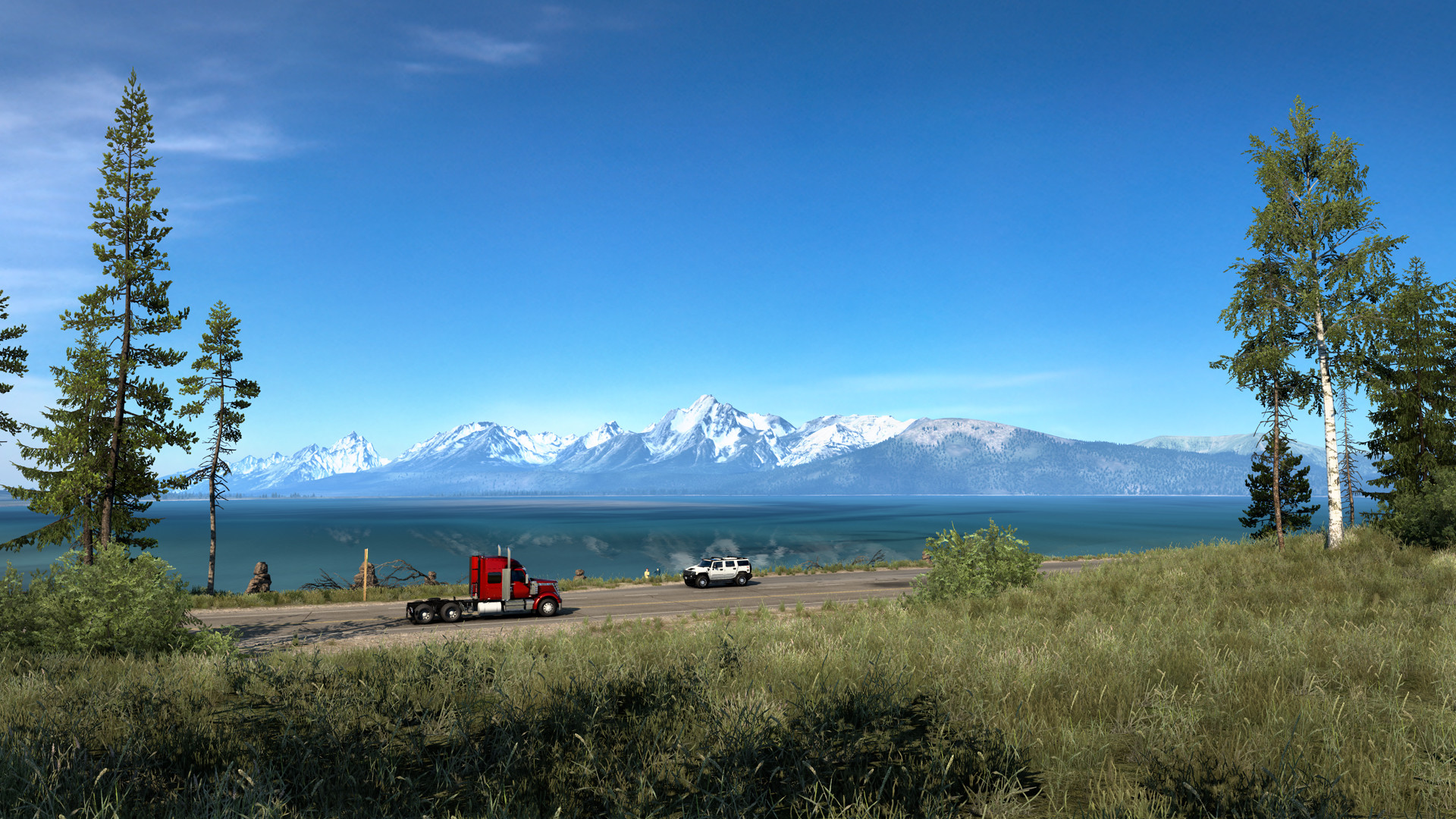 American Truck Simulator - Wyoming DLC EU Steam CD Key 12.38$