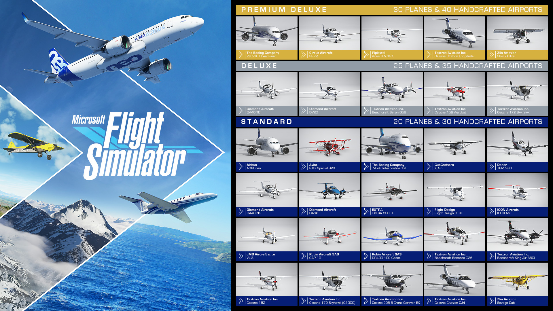 Microsoft Flight Simulator Premium Deluxe Game of the Year Edition EU Xbox Series X|S / Windows 10 CD Key 102.81$