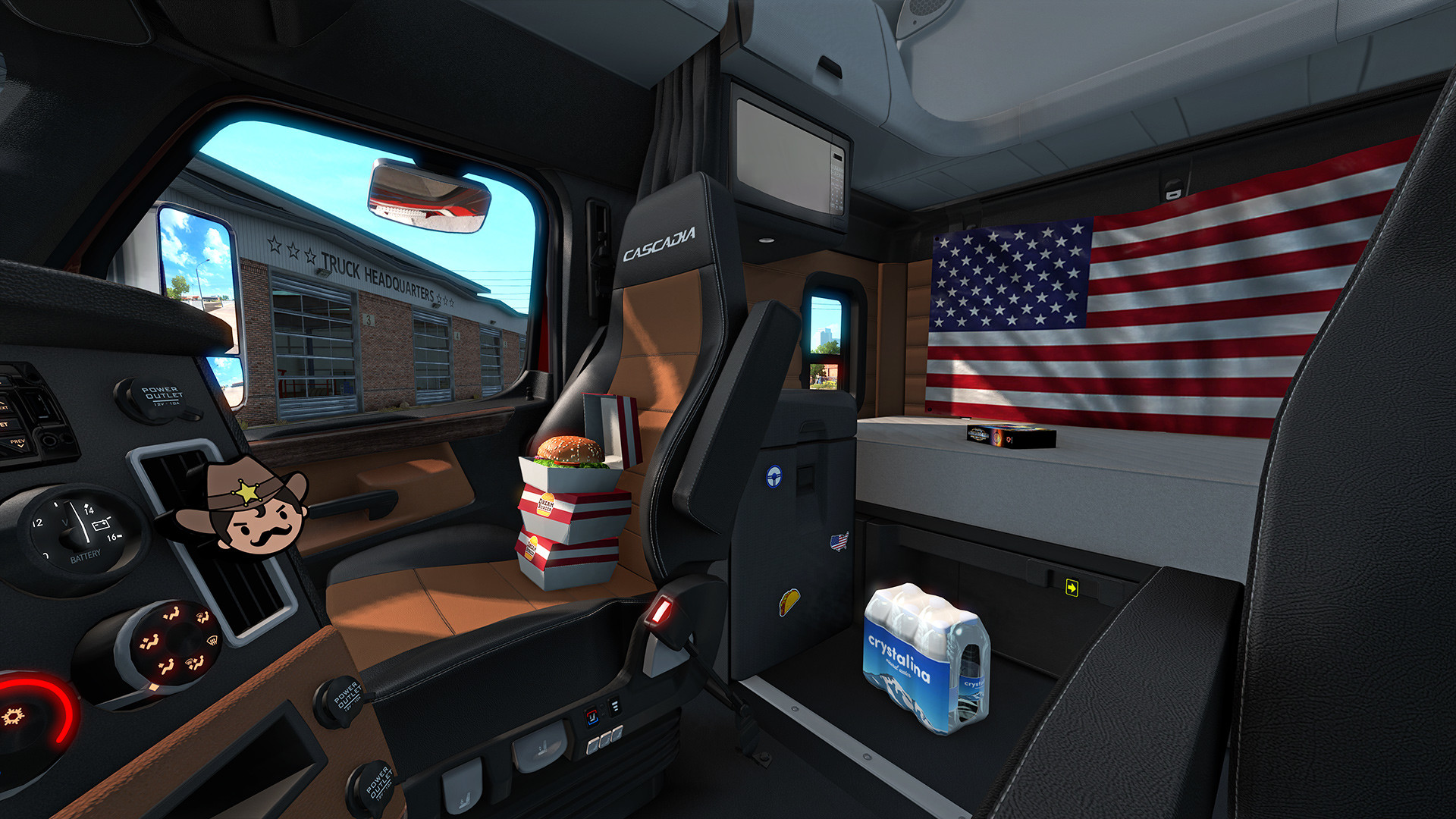 American Truck Simulator - Cabin Accessories DLC Steam CD Key 124.46$