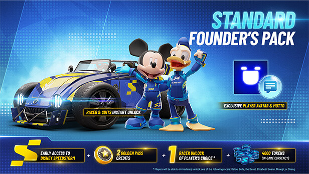 Disney Speedstorm - Standard Bundle Steam Account 25.86$
