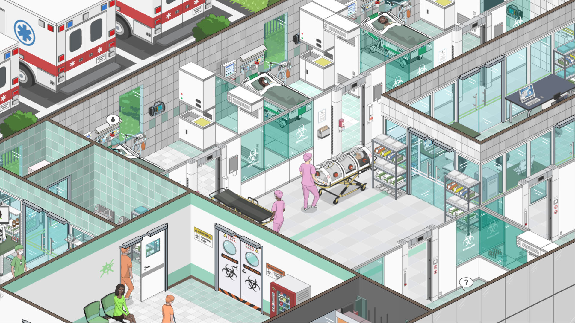 Project Hospital - Department of Infectious Diseases DLC EU Steam Altergift 5.38$