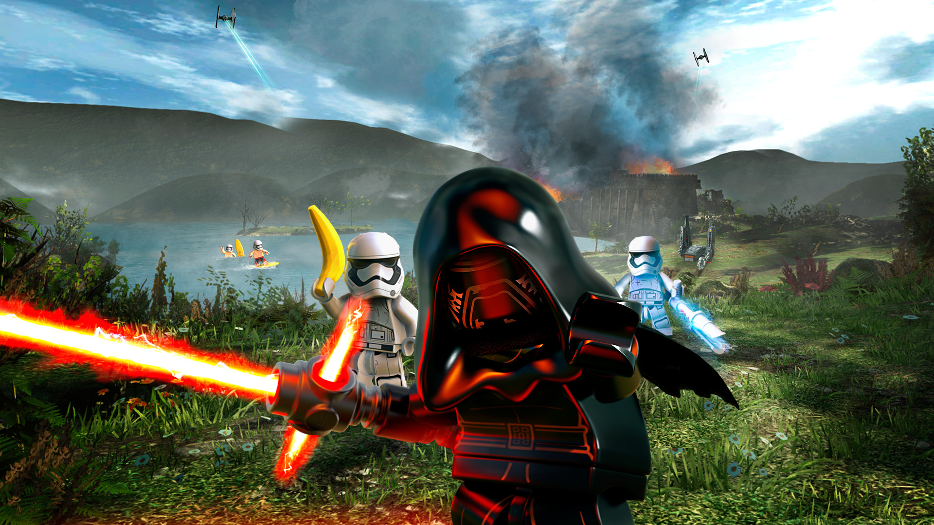 LEGO Star Wars: The Force Awakens - First Order Siege of Takodana Level Pack DLC Steam CD Key 2.25$