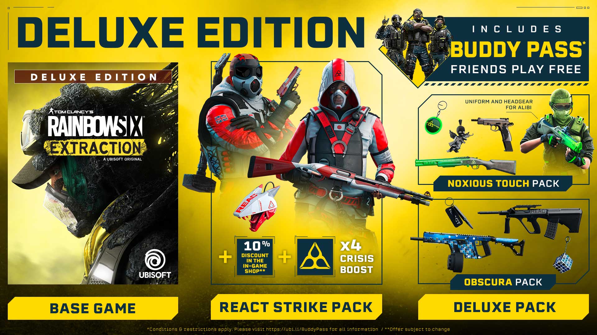 Tom Clancy's Rainbow Six Extraction Deluxe Edition XBOX One / Xbox Series X|S CD Key 19.32$