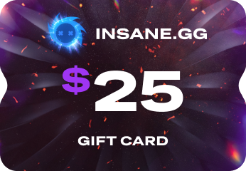 Insane.gg Gift Card $25 Code 29.67$