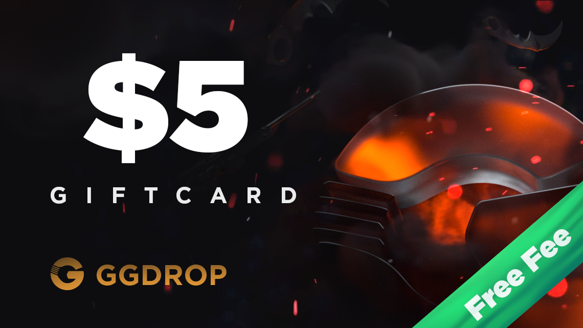 GGdrop $5 Gift Card 5.42$