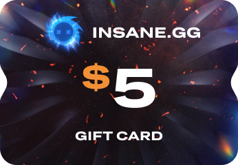 Insane.gg Gift Card $5 Code 5.9$