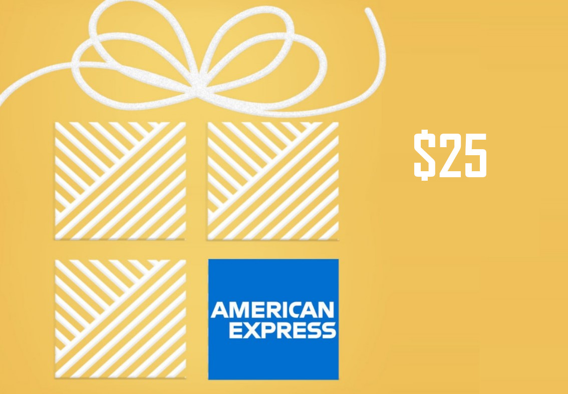 American Express $25 USD Gift Card 33.25$