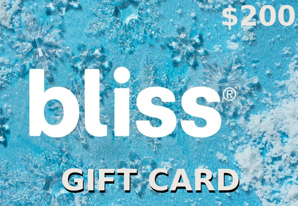 Bliss Spa $200 Gift Card US 111.87$