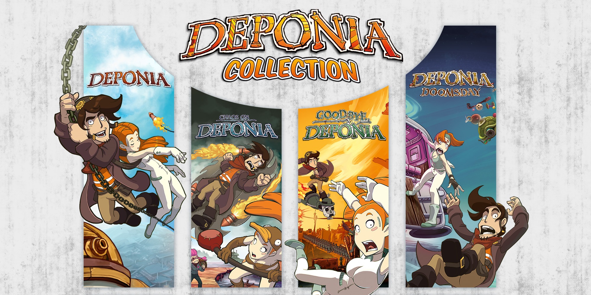 Deponia Full Scrap Collection Steam CD Key 7.9$