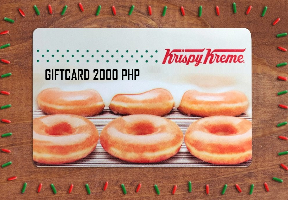 Krispy Kreme ₱2000 PH Gift Card 44.27$