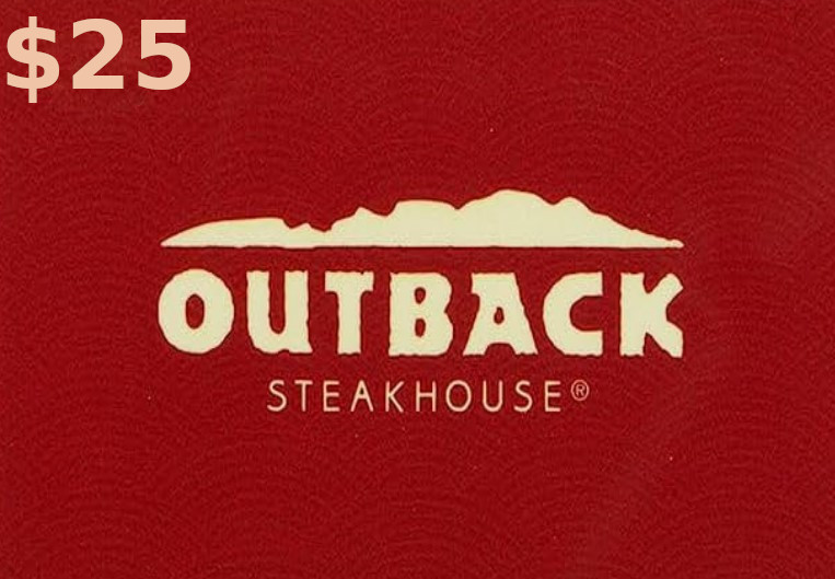 Outback Steakhouse $25 Gift Card US 19.21$