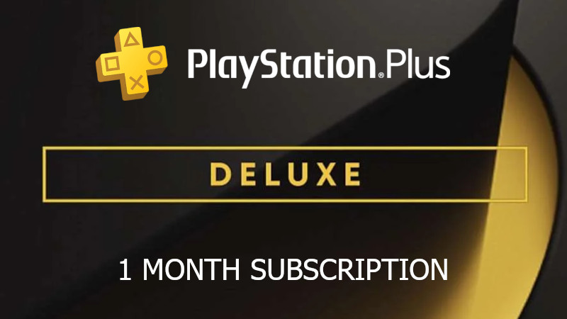 PlayStation Plus Deluxe 1 Month Subscription ACCOUNT 16.94$
