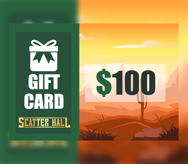 Scatterhall - $100 Gift Card 122.21$