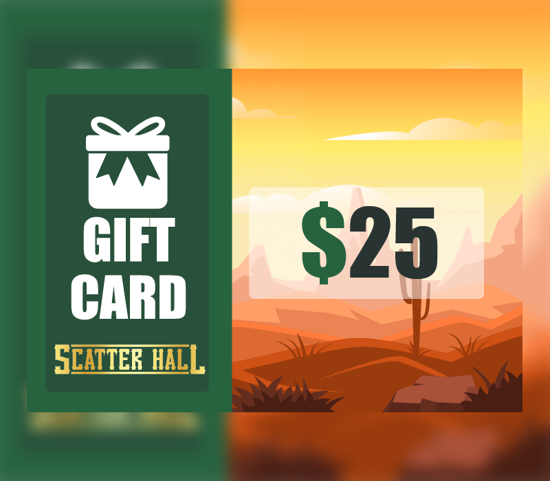 Scatterhall - $25 Gift Card 30.68$