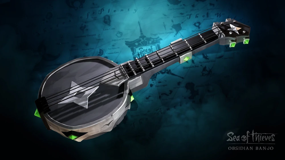 Sea of Thieves - Obsidian Banjo Pack DLC XBOX One / Xbox Series X|S CD Key 6.32$