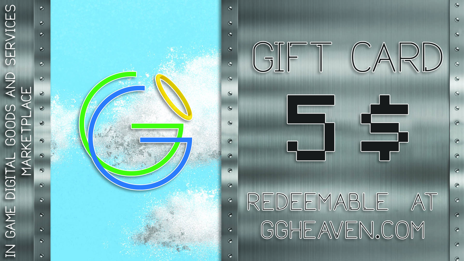 GGHeaven.com 5$ Gift Card 6.27$