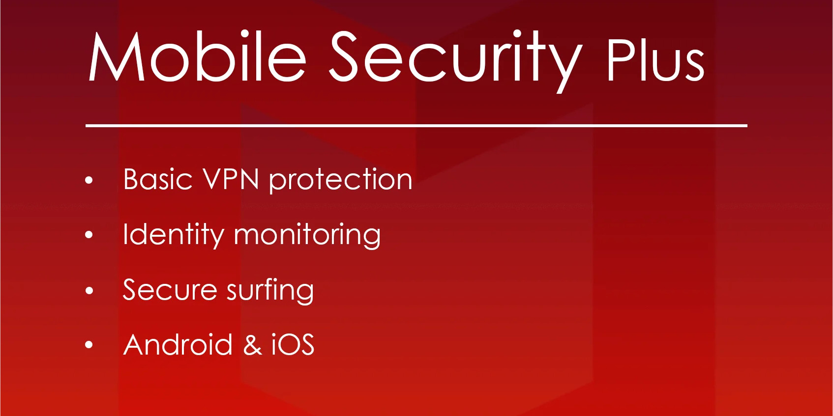 McAfee Mobile Security Plus VPN Key (1 Year / Unlimited Devices) 6.75$
