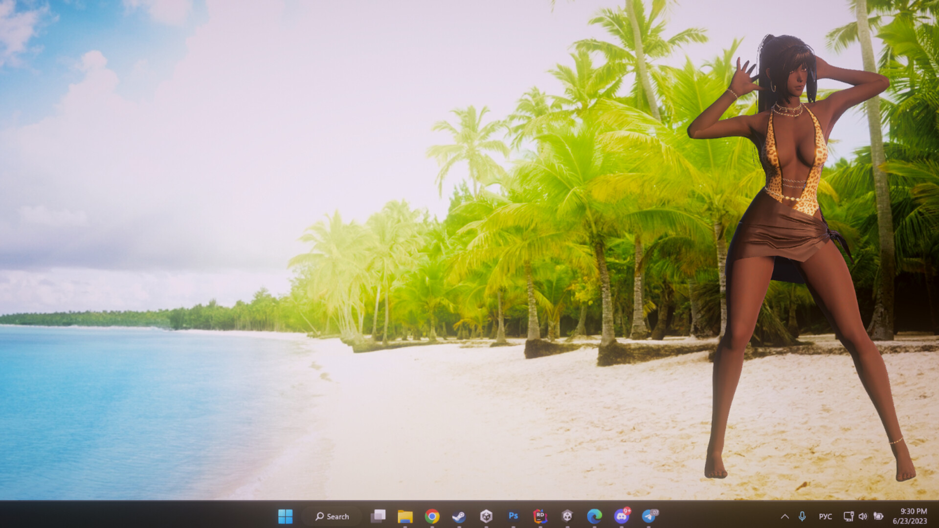 Desktop Beach Girls - 18+ DLC Steam CD Key 2.45$