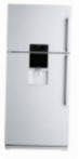 Daewoo Electronics FN-651NW Silver Kjøleskap kjøleskap med fryser anmeldelse bestselger