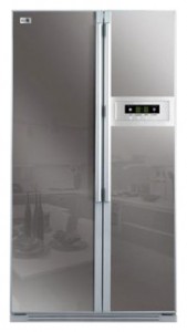 fotoğraf Buzdolabı LG GR-B217 LQA, gözden geçirmek