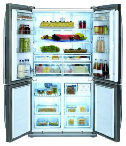 larawan Refrigerator BEKO GNE 114610 FX, pagsusuri