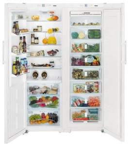 larawan Refrigerator Liebherr SBS 7253, pagsusuri