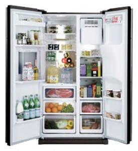 fotoğraf Buzdolabı Samsung RSH5ZLBG, gözden geçirmek