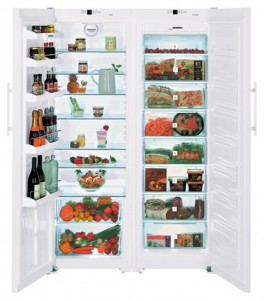 larawan Refrigerator Liebherr SBS 7212, pagsusuri