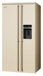 larawan Refrigerator Smeg SBS8004PO, pagsusuri
